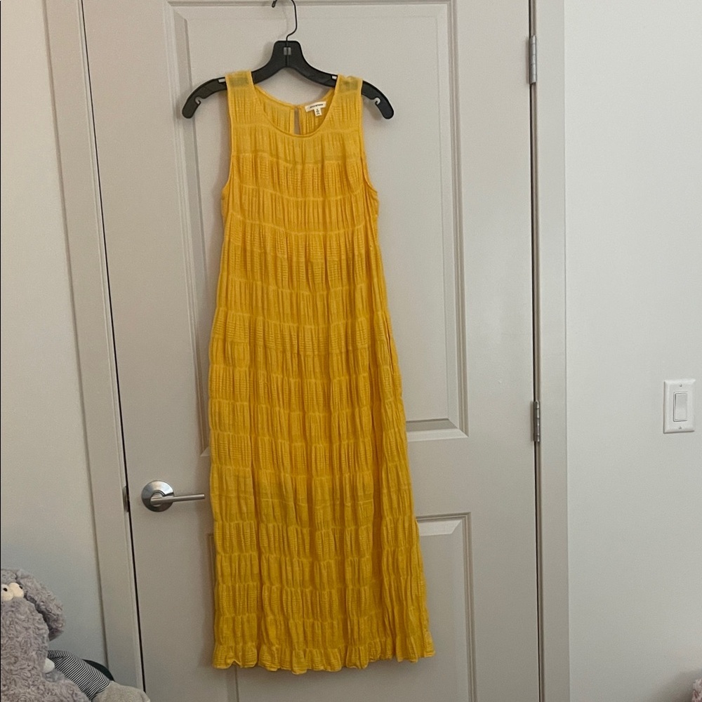 Max Studio Sunlit Yellow Maxi Dress